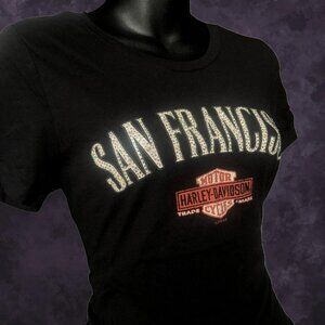 Harley Davidson Rhinestone Tee